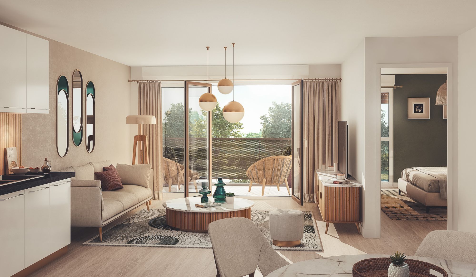 PASTEL - Appartement, T2